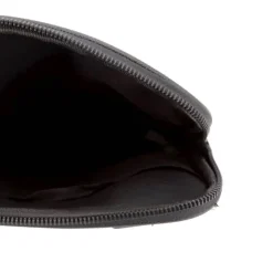 BILL TORNADE Sacoche similicuir texturé avec broderie rouge loup safiano 22x25x2cm Homme NOIR Hot