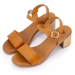 BIOSTOCK Sandale a talon 83299 t36/41 Femme MARRON Sale