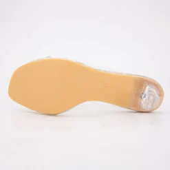 LAURA VITA Sandale a talon mira01 blanc 35/41 Femme NOIR Hot