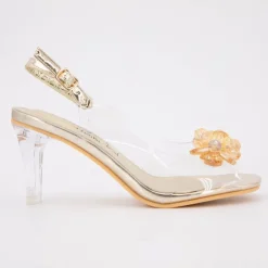 LAURA VITA Sandale a talon mira01 blanc 35/41 Femme OR