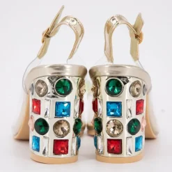 LAURA VITA Sandale a talon missy01 de 35/41 Femme OR Clearance