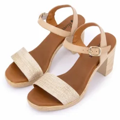 BIOSTOCK Sandale a talon raphis 73299 t36/41 Femme BEIGE Online