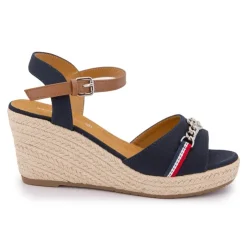 TOM TAILOR Sandale compense navy 5390010026 t36/41 Femme BLEU FONCE