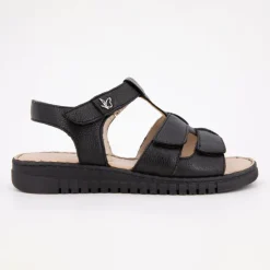 CAPRICE Sandale et nu-pieds black nappa 36/40 Femme NOIR Clearance