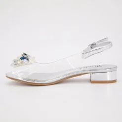 LAURA VITA Sandale maude07 35/41 Femme ARGENT Clearance