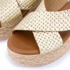 BIOSTOCK Sandale platefme grabado 1130 63358 t36/40 Femme OR