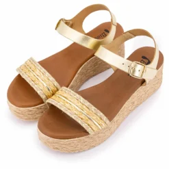 BIOSTOCK Sandale platfme tokyo 63495 t36/41 Femme OR Outlet