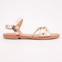 LES TROPEZIENNES PAR M.BELARBI Sandales Bimak noeuds à scratch OR Hot