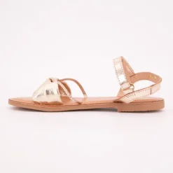 LES TROPEZIENNES PAR M.BELARBI Sandales Bimak noeuds à scratch OR Hot