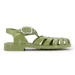 MEDUSE Sandales classiques pastel Femme VERT CLAIR Outlet