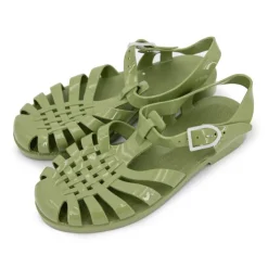 MEDUSE Sandales classiques pastel Femme VERT CLAIR Outlet