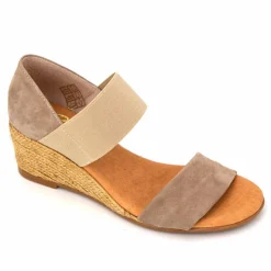 PINAZ Sandales Compensées Neveah Femme BEIGE Hot