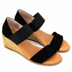 PINAZ Sandales Compensées Neveah Femme NOIR Best