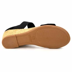 PINAZ Sandales Compensées Neveah Femme NOIR Best