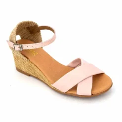 PINAZ Sandales Compensées Paloma Totem Femme ROSE CLAIR Best