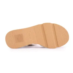 KEYS Sandales compensées plateforme à boucle avec bijou Femme BEIGE Online