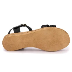 CARLA TORTOSA Sandales glitter avec bride à paillettes Femme NOIR Hot