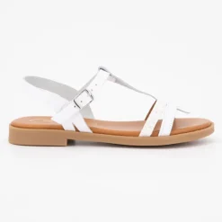 CARLA TORTOSA Sandales glitter o 17441 t28/35 Enfant BLANC Discount