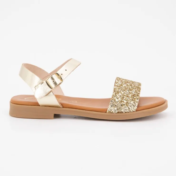 CARLA TORTOSA Sandales glitter Enfant OR Outlet