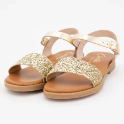 CARLA TORTOSA Sandales glitter Enfant OR Outlet