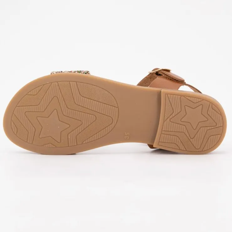 CARLA TORTOSA Sandales glitter Enfant OR Outlet