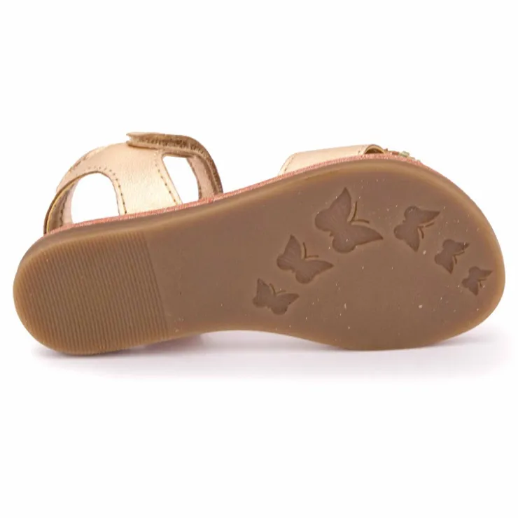 MODE8 Sandales Paxilla Enfant OR ROSE Discount