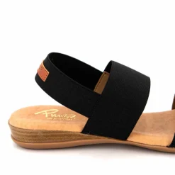 PINAZ Sandales plates Nigella Femme NOIR Best