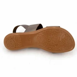 PINAZ Sandales plates Nigella Femme BRONZE New