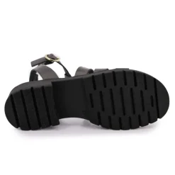 LES TROPEZIENNES PAR M.BELARBI Sandales semelles épaisses Tobo e Femme NOIR Best