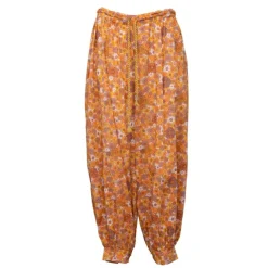 ANTIK BATIK Sarouel marty à fleurs Femme ORANGE Clearance