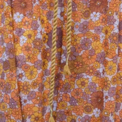 ANTIK BATIK Sarouel marty à fleurs Femme ORANGE Clearance