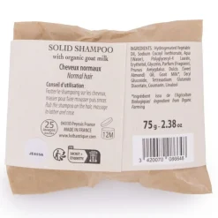 LOTHANTIQUE Shampoing solide 75g lait de chèvre Mixte Sale