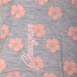 CHEVIGNON Short à fleurs avec cordon Enfant GRIS CLAIR Clearance
