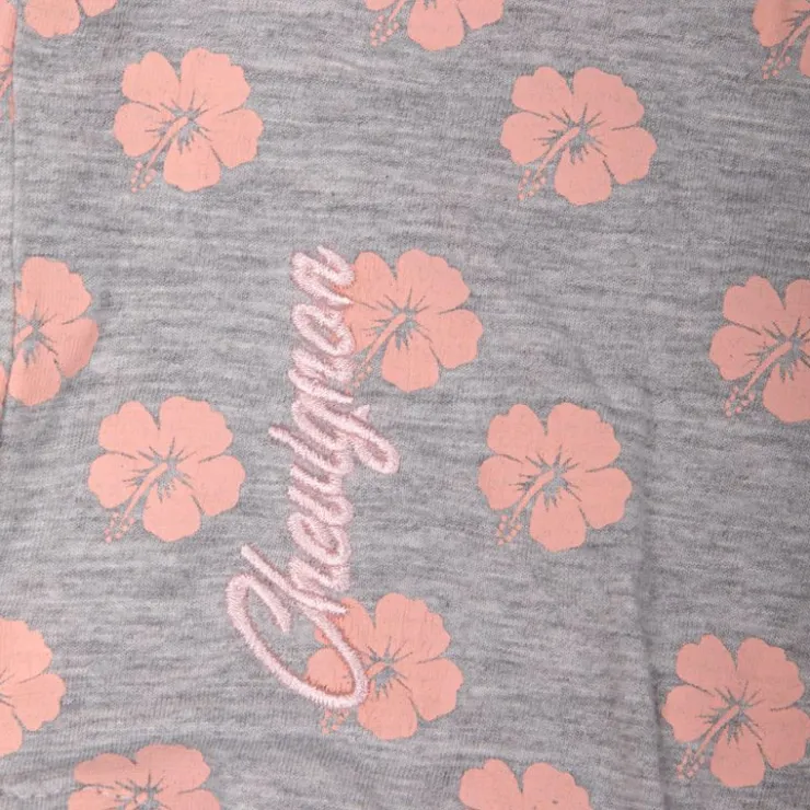 CHEVIGNON Short à fleurs avec cordon Enfant GRIS CLAIR Clearance