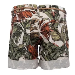 PLEASE Short avec palmiers ceinture en corde Femme MULTICOLORE Outlet