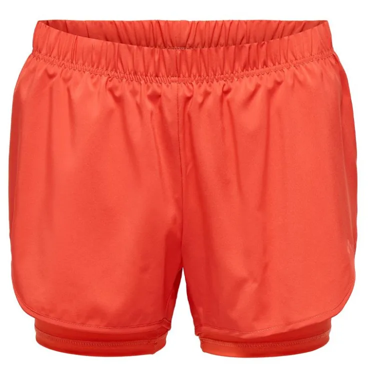 ONLY PLAY Short Batin Femme ORANGE Outlet