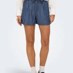 ONLY Short charis clair à ceinture regular Femme BLEU Clearance
