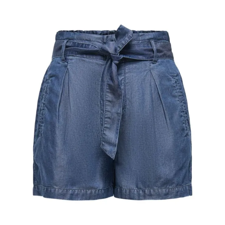 ONLY Short charis clair à ceinture regular Femme BLEU Clearance