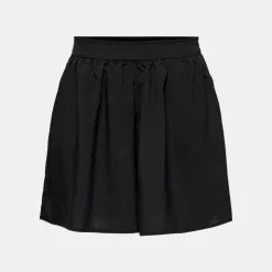 ONLY Short court regular taille élastique Femme NOIR Best