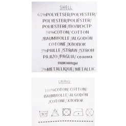 DEELUXE 74 Short courte rayé noir et blanc boutons côté Femme BLANC ECRU Discount