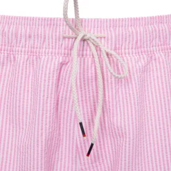 DOCKERS Short de bain court à rayures Homme ROSE Discount