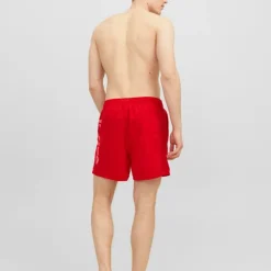 JACK & JONES Short de bain haruba regular uni Homme ORANGE New