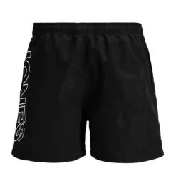 JACK & JONES Short de bain haruba regular uni Homme NOIR Best
