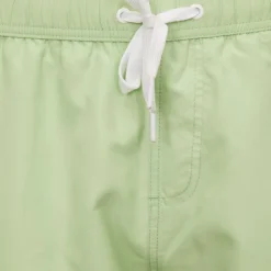 DEELUXE 74 Short de bain élastique avec poche Homme VERT CLAIR