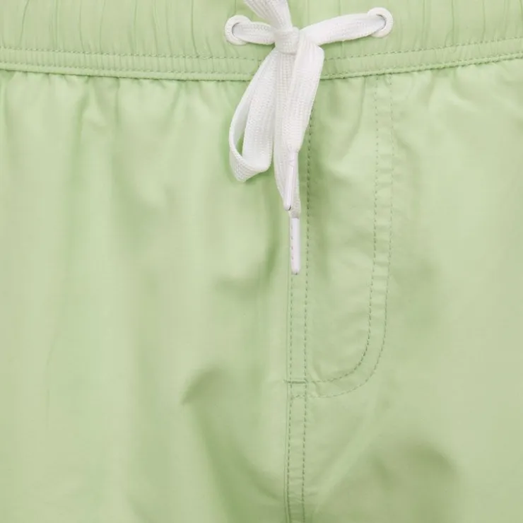 DEELUXE 74 Short de bain élastique avec poche Homme VERT CLAIR