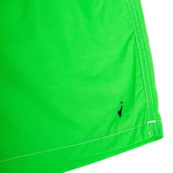 APPARTINENZA Short de bain uni avec surpiqure Homme VERT New