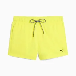 PUMA Short de plage electric lime fluo Homme JAUNE Outlet