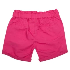 CHEVIGNON Short en coton avec ceinture et motif à fleurs Enfant ROSE New