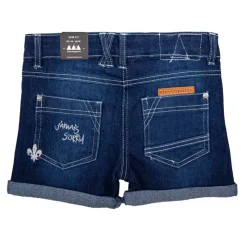 ELEVEN PARIS Short en jean Enfant BLEU FONCE Clearance