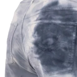 VON DUTCH Short en jean tie&dye Femme BLEU Clearance